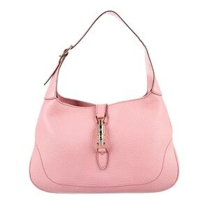 Gucci | Small Leather Gucci Jackie Shoulder Bag - Pink